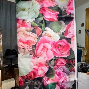 Floral Pink Backdrop